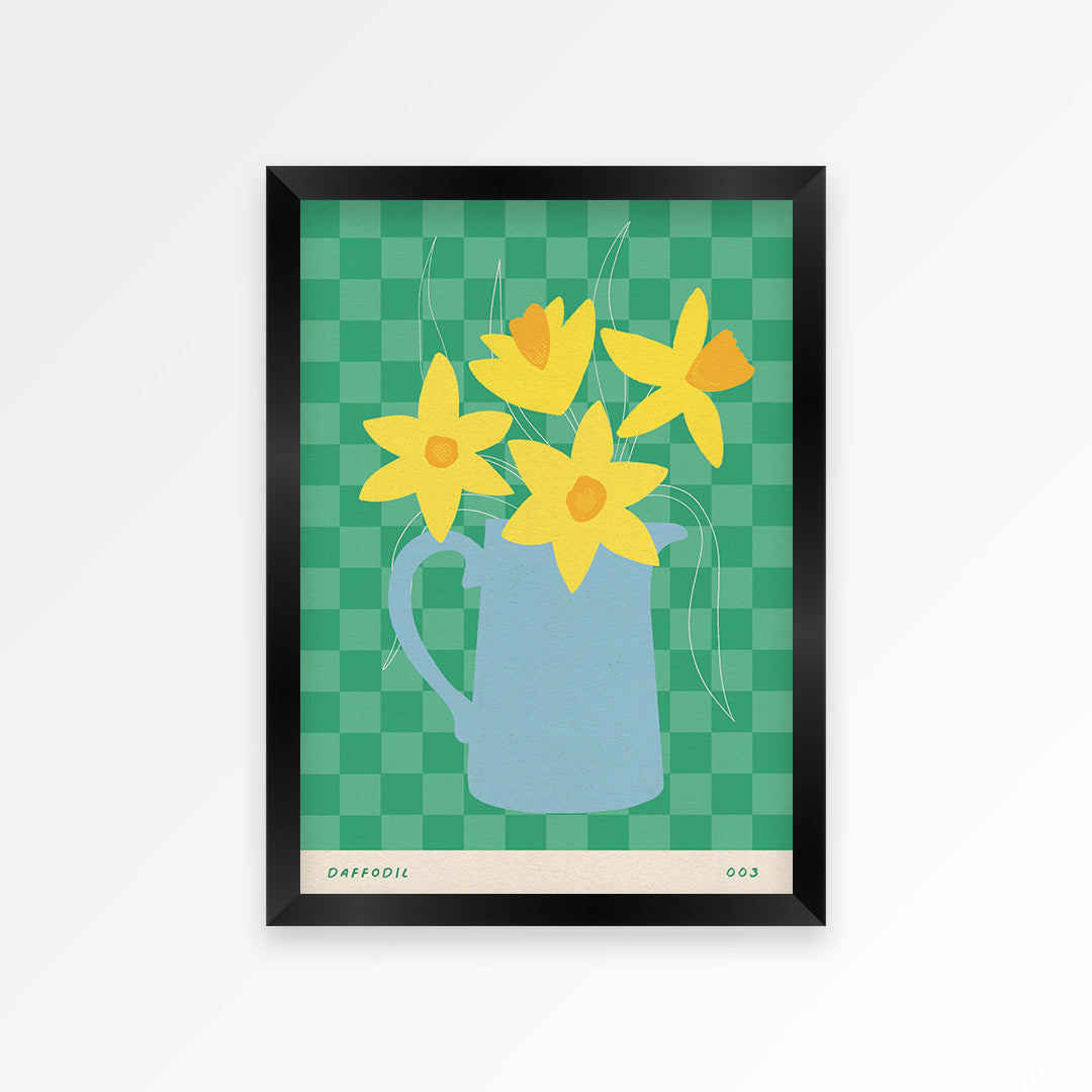 Daffodil March Birth Flower Print