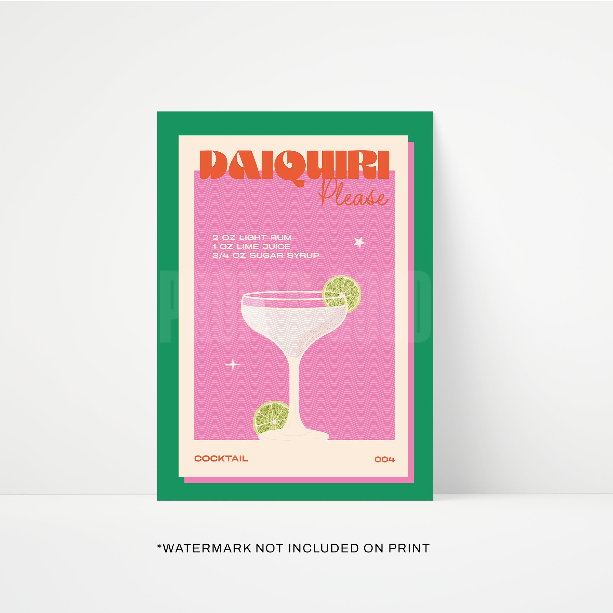 Daiquiri Print