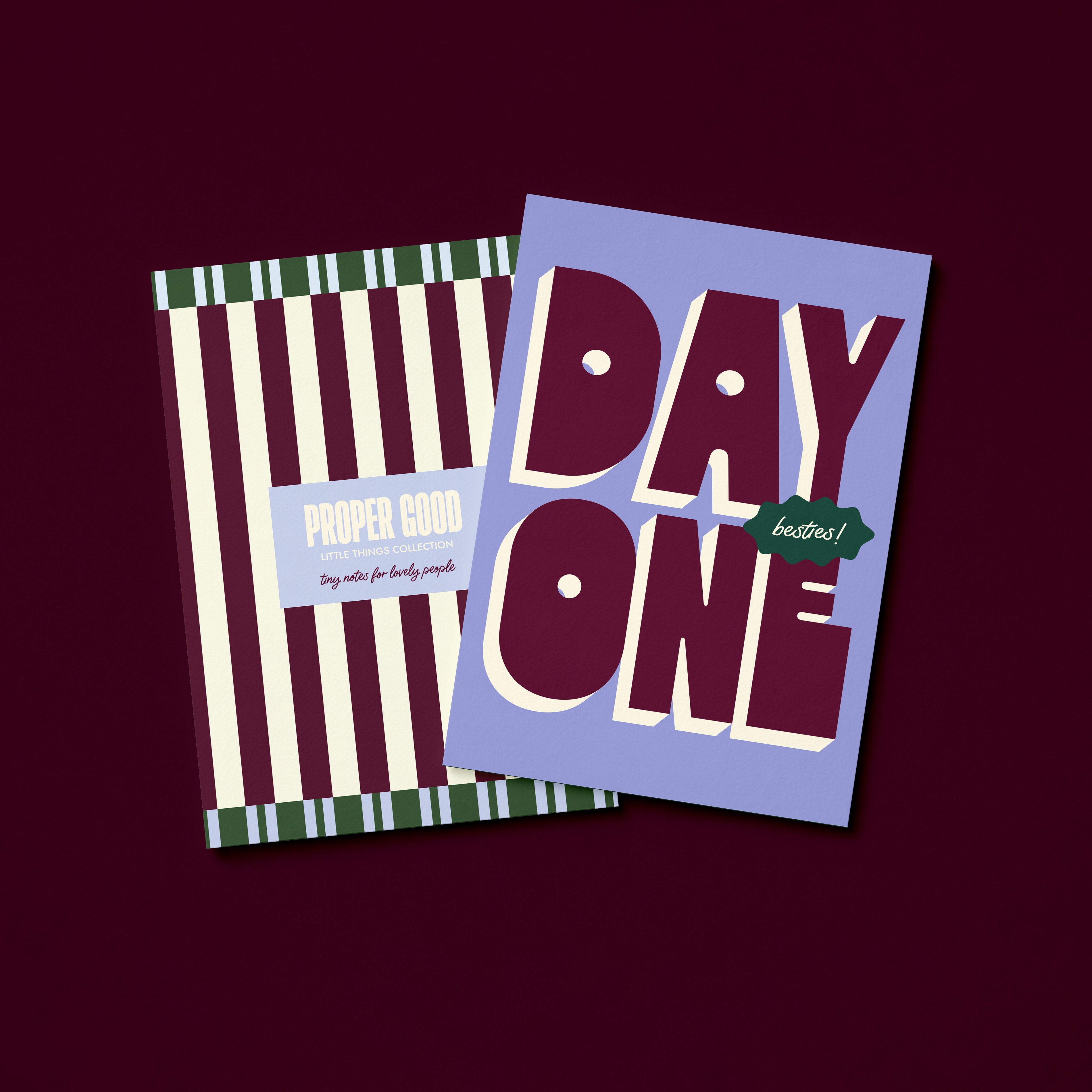 Mini Friendship Greetings Card