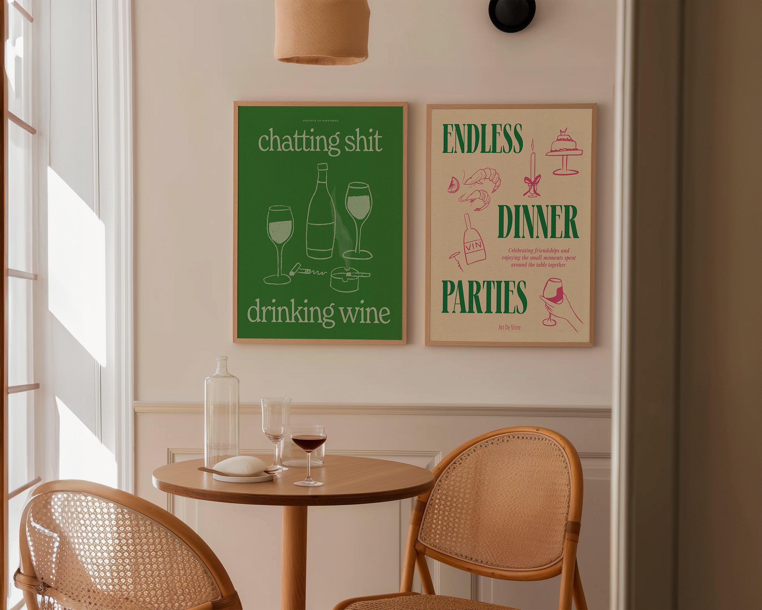 Dinner Party Print Set