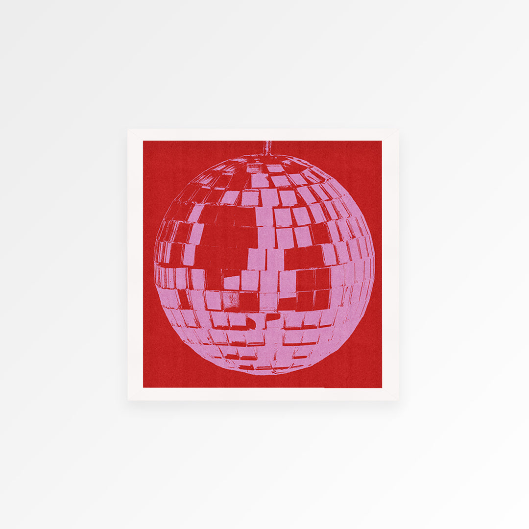 Discoball Print