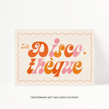 La Discotheque Print