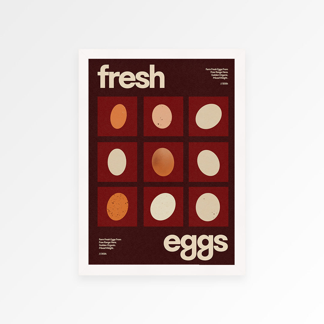 Fresh Eggs Print