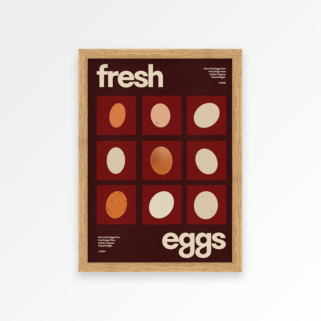 Fresh Eggs Print