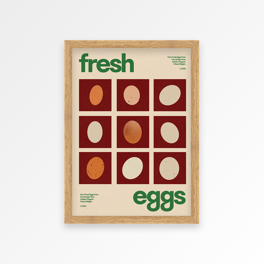 Fresh Eggs Print