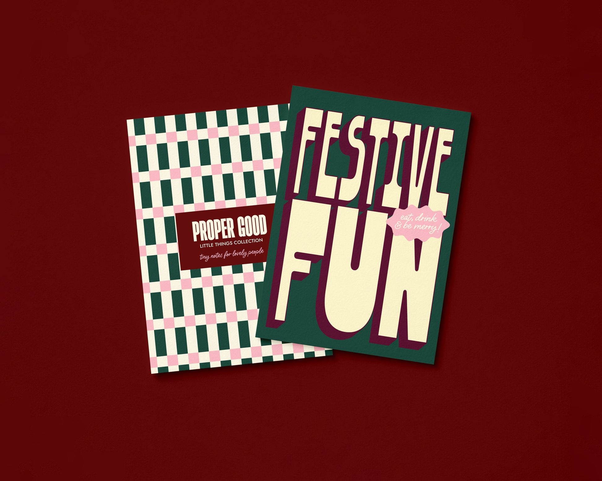 Mini Christmas Greetings Card | Festive Fun