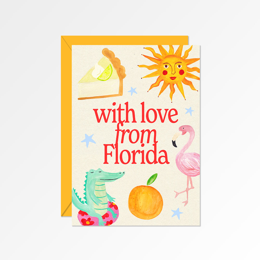 With Love From Florida Card