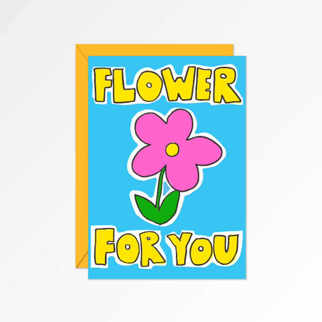 Flower For You Card