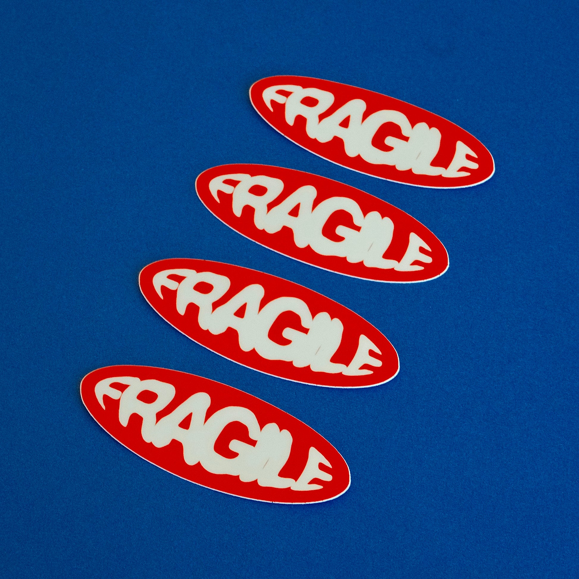 FRAGILE WATERPROOF VINYL STICKER