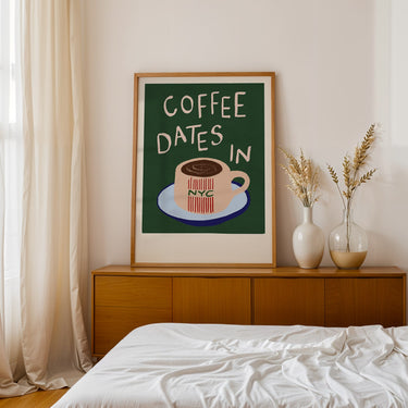 Coffee Dates in New York Print