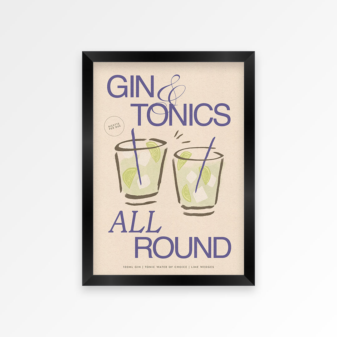 Gin & Tonic Print