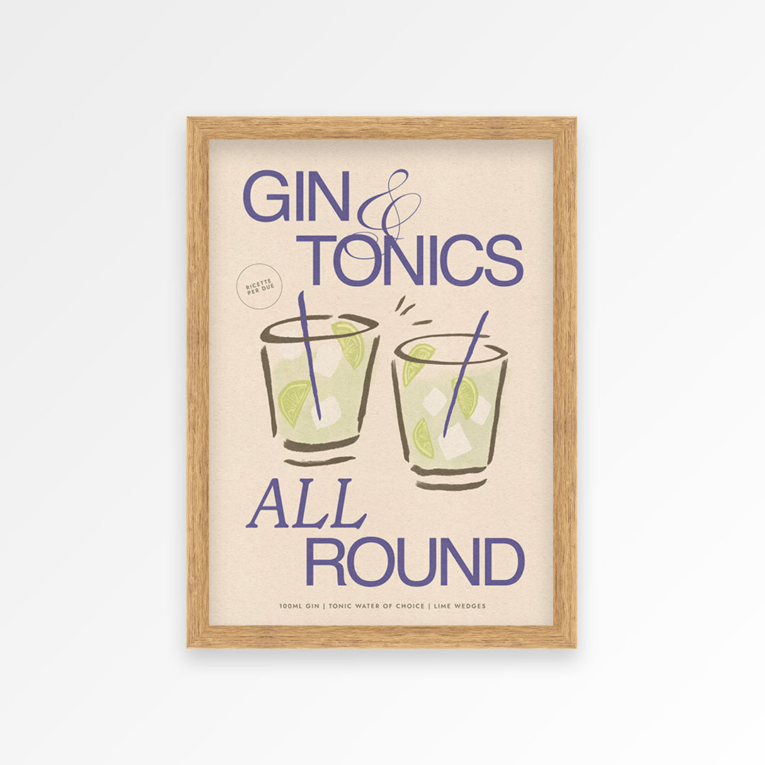 Gin & Tonic Print