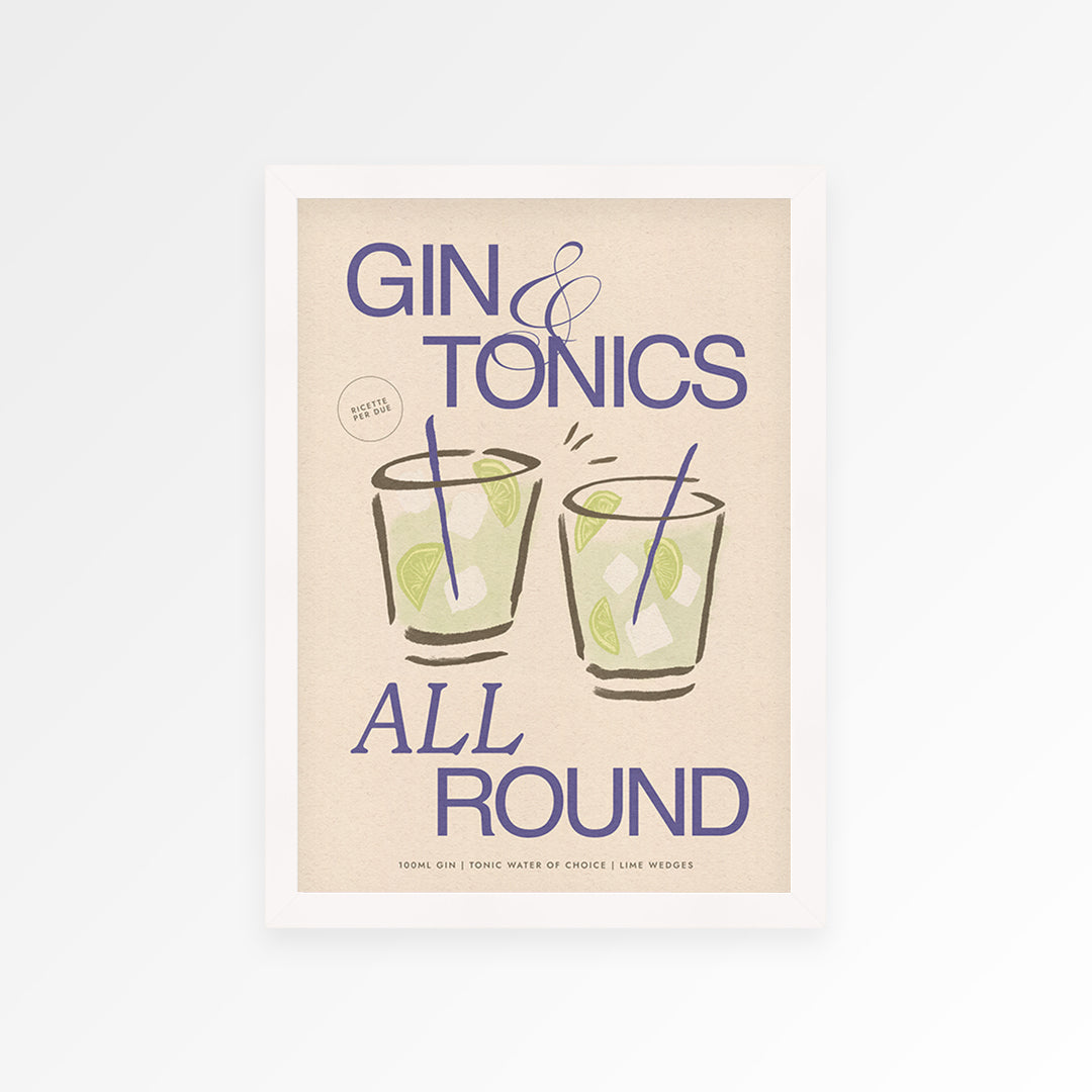 Gin & Tonic Print