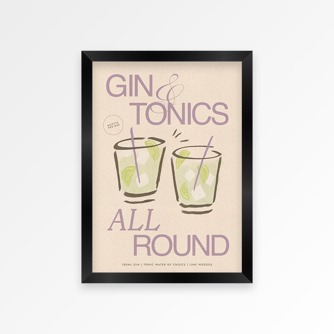 Gin & Tonic Print