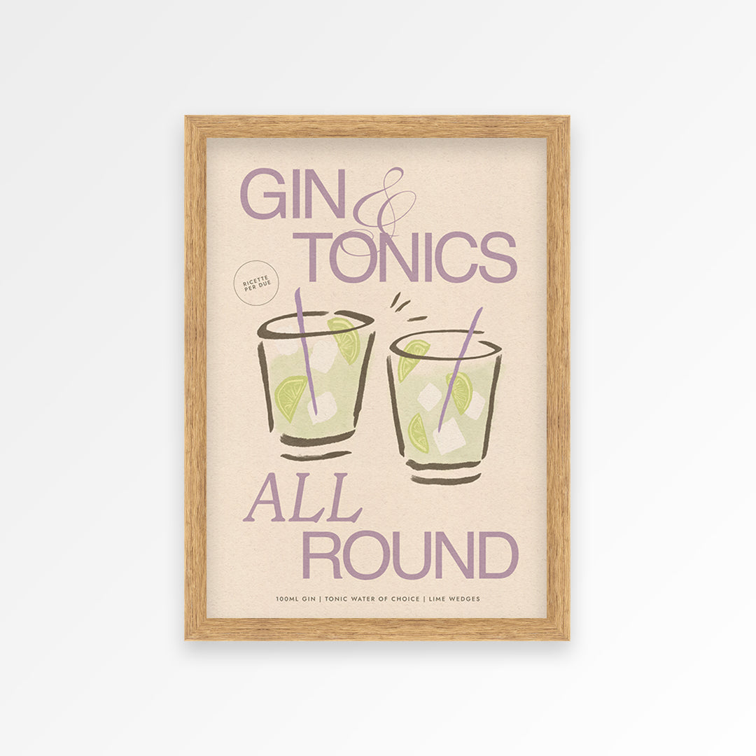 Gin & Tonic Print
