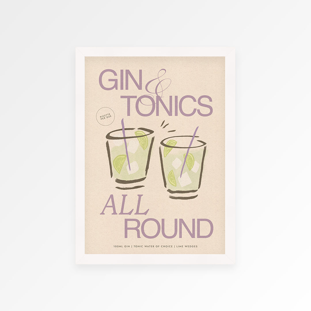 Gin & Tonic Print