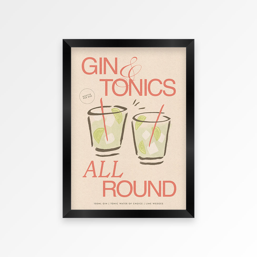 Gin & Tonic Print