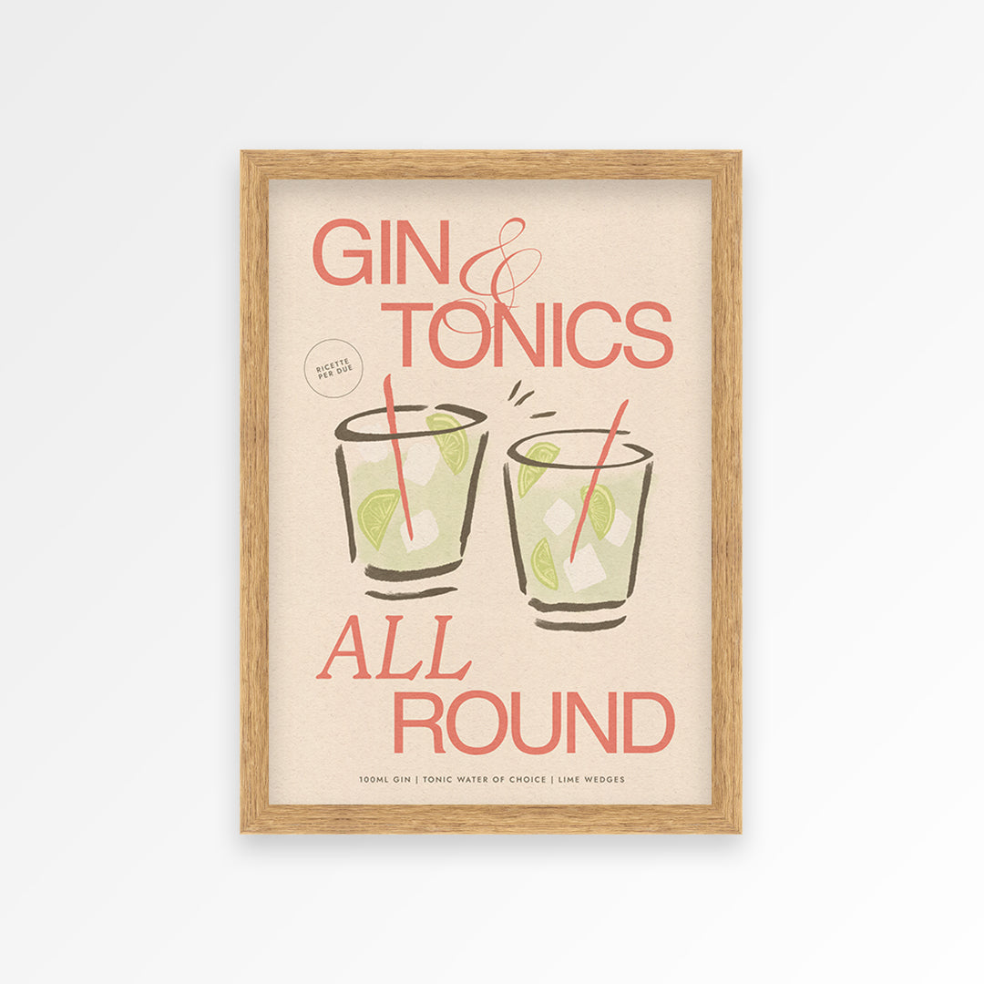 Gin & Tonic Print