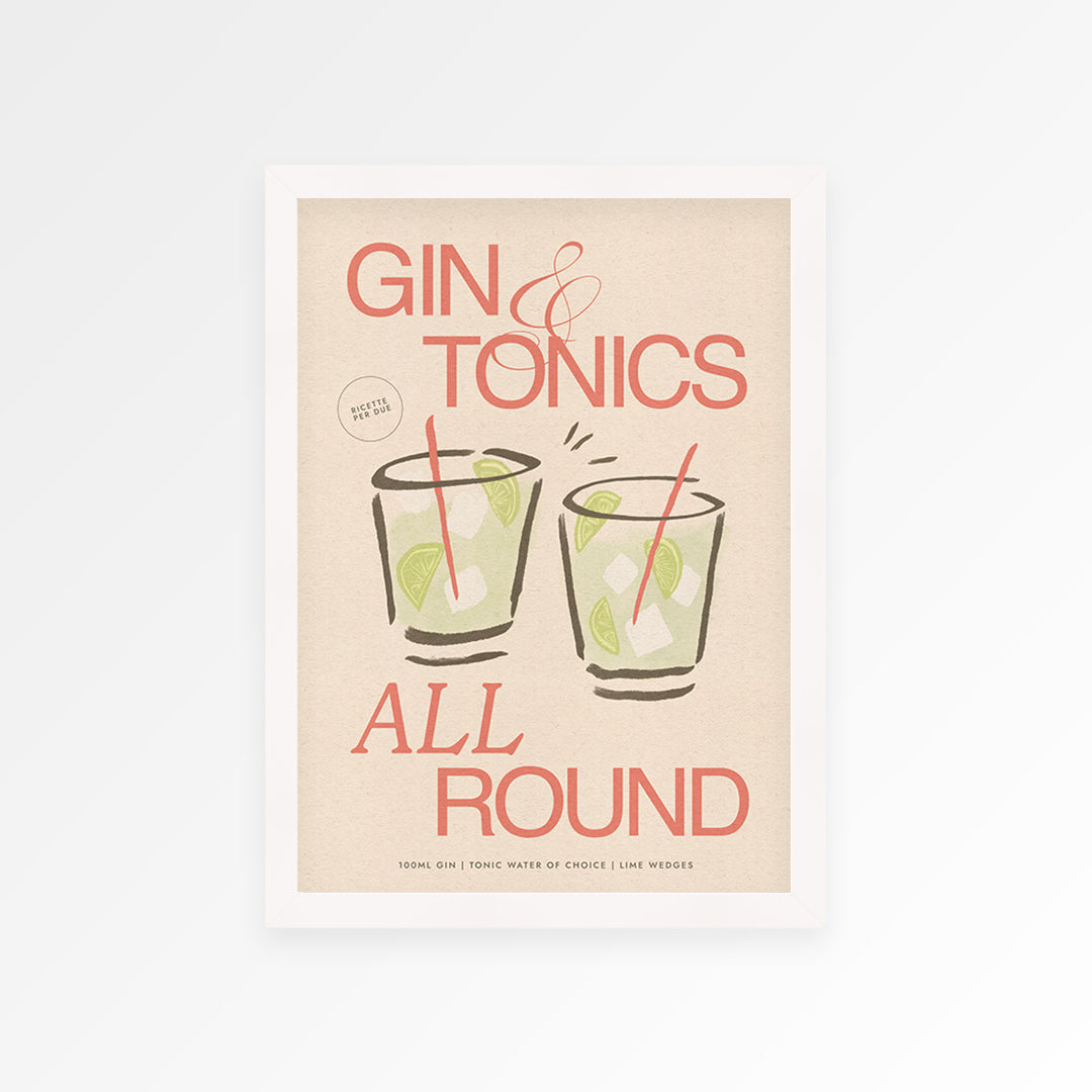 Gin & Tonic Print