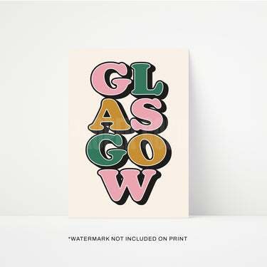 Glasgow Print