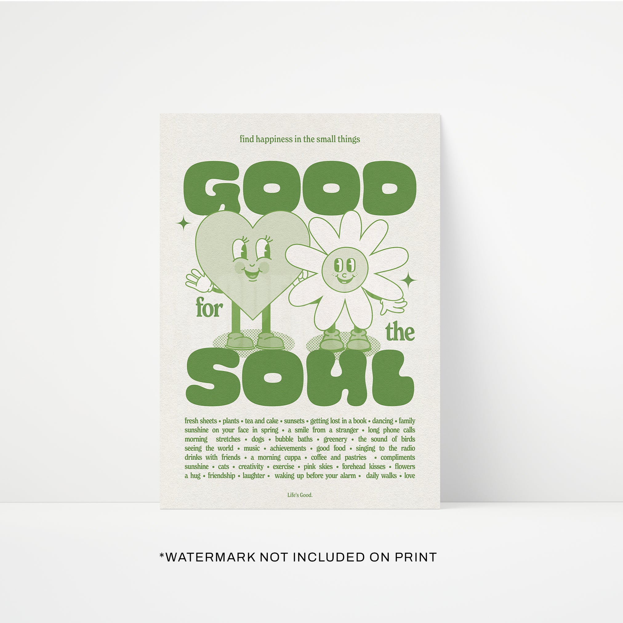 Good For Soul Print | STUDIO SALE