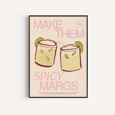 Spicy Marg Print
