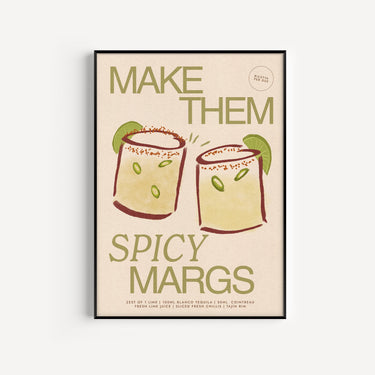 A3 SAMPLE | Spicy Marg Print