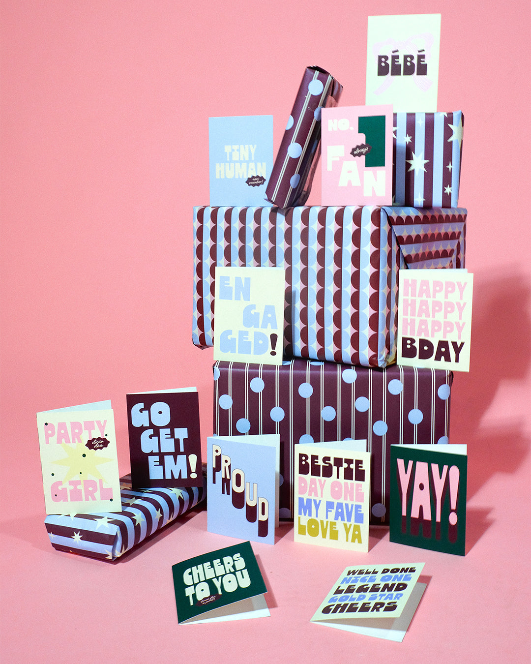 Harlequin Wrapping Paper