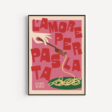 A3 SAMPLE | Pasta Love Print