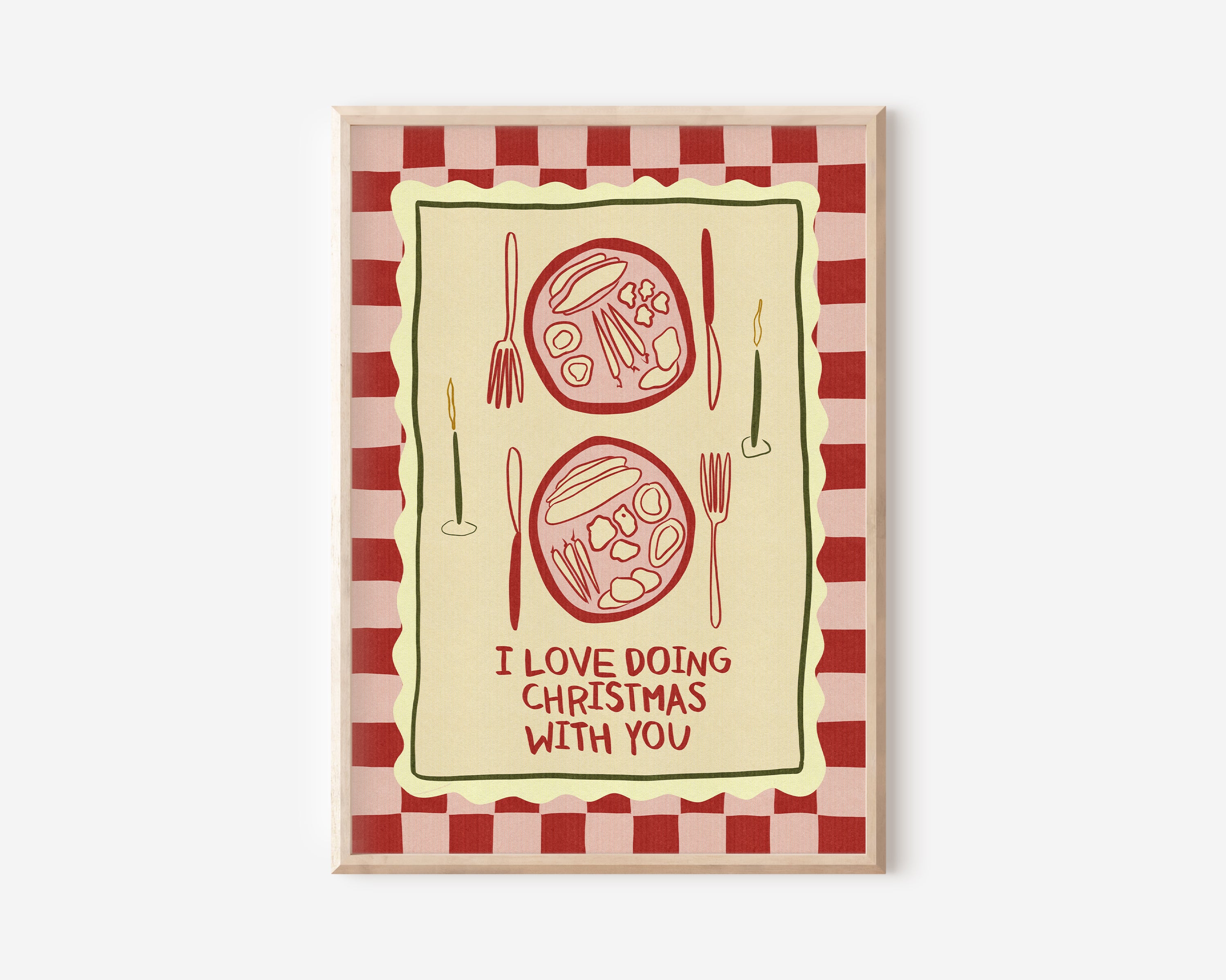 Christmas With You Print