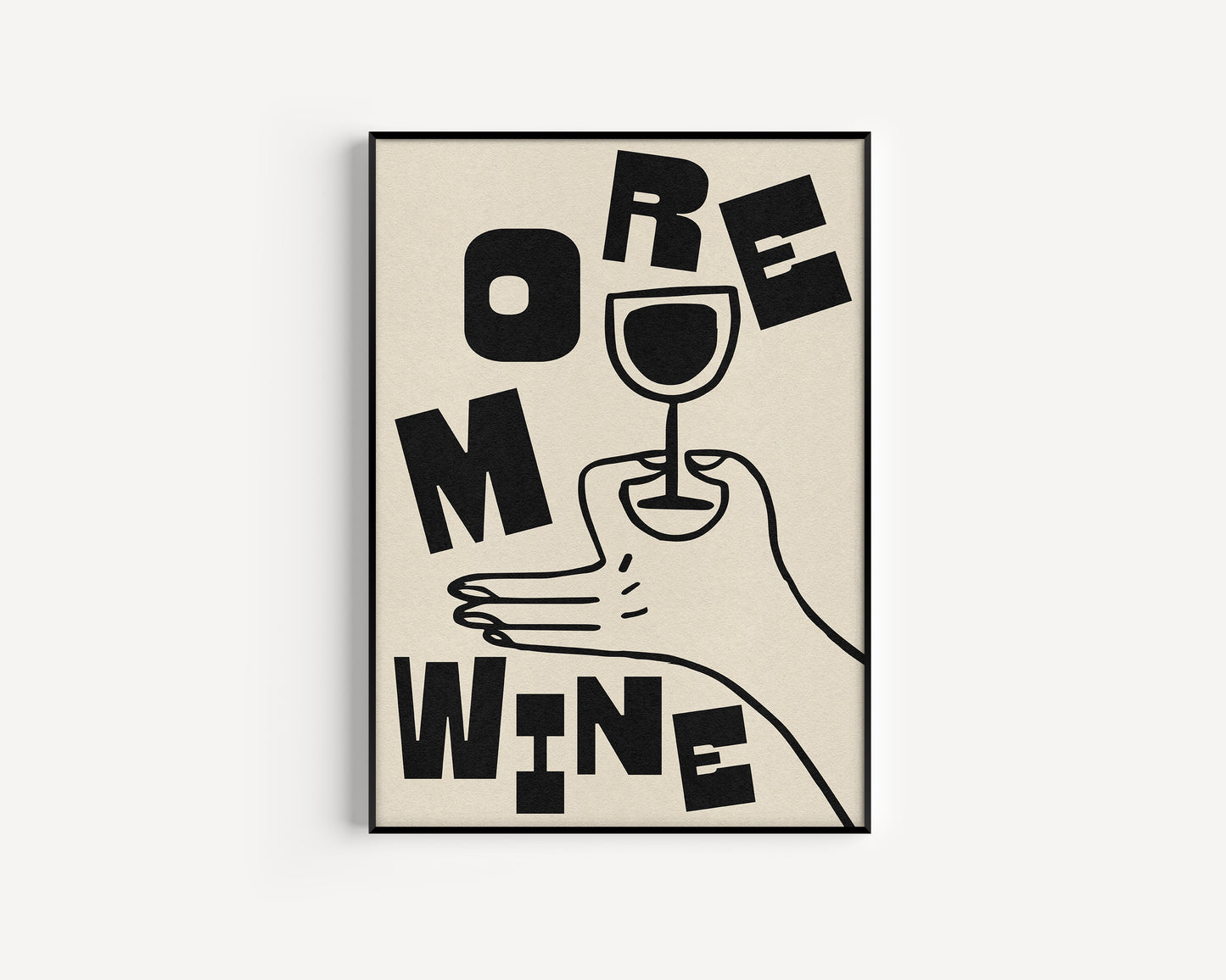 More Wine Print
