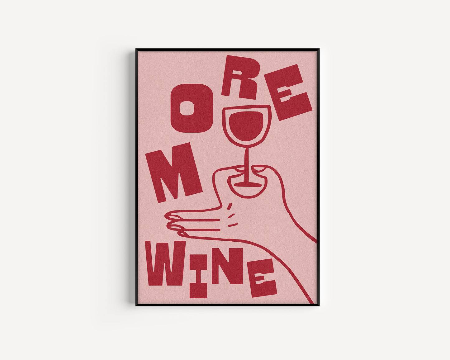 More Wine Print