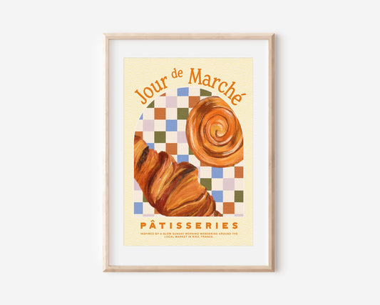 A4 SAMPLE | Pastries Print