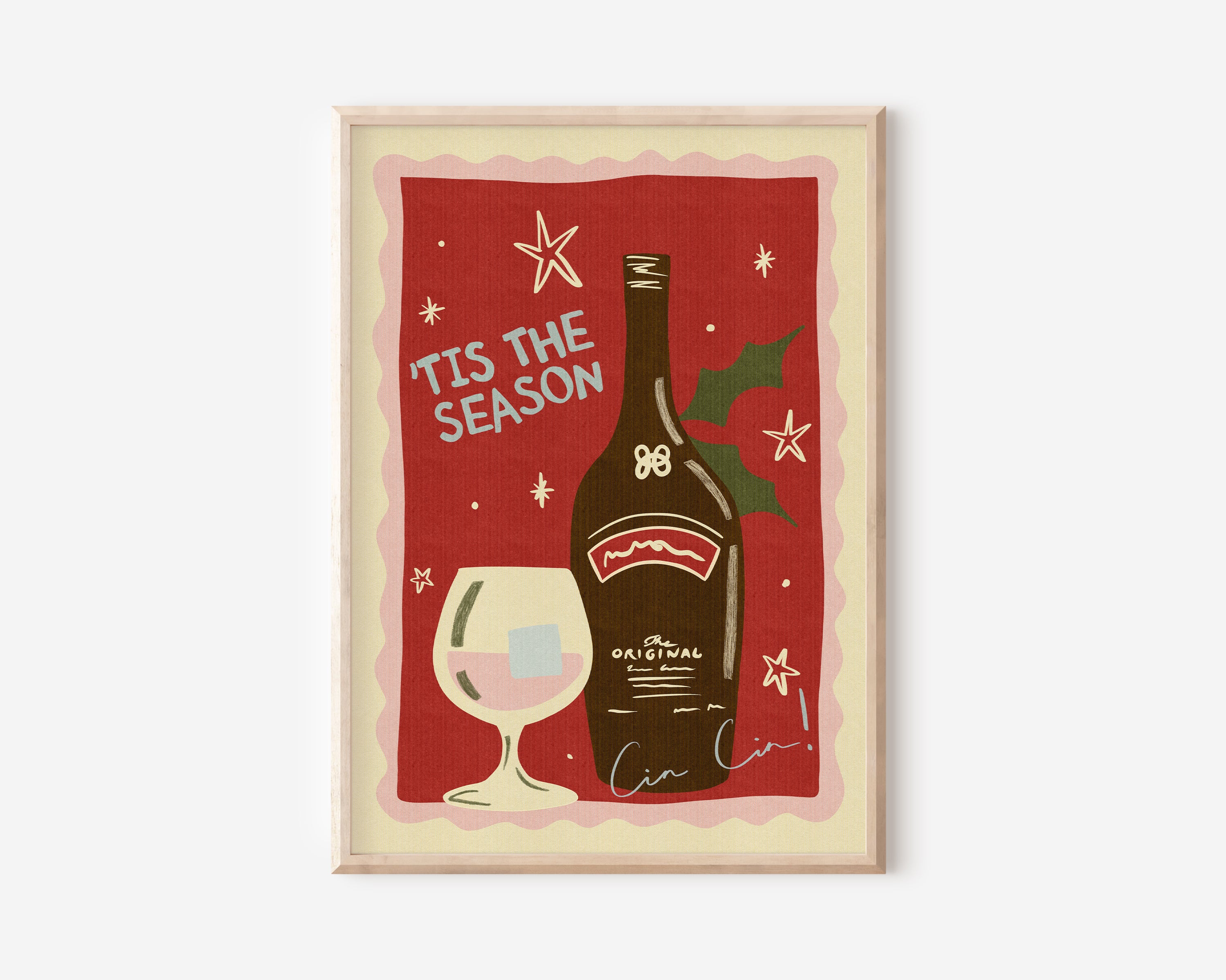 'Tis The Season Christmas Print
