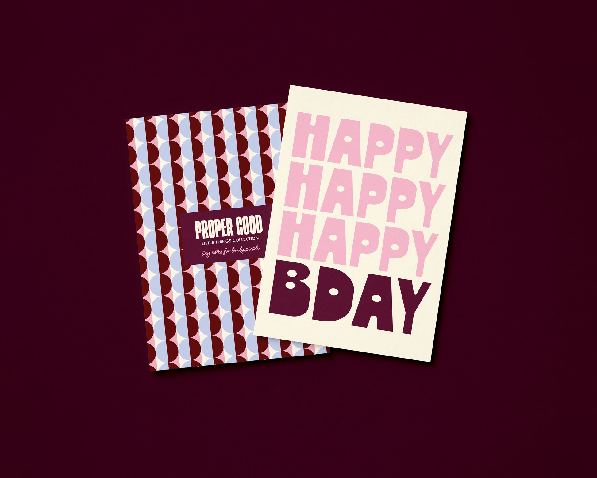 Mini Happy Birthday Greetings Card