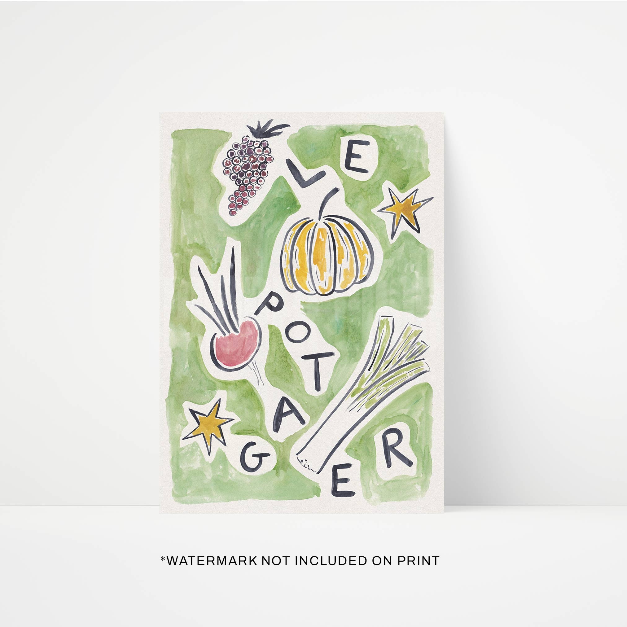 Vegetable Garden Art Print