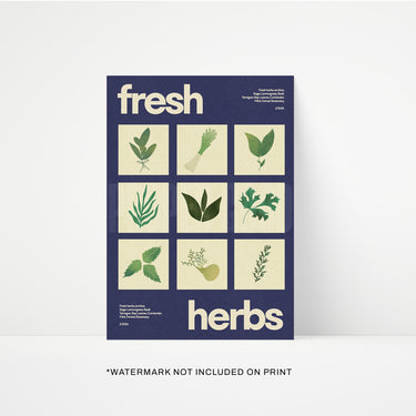 Fresh Herbs Print