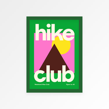 Hike Club Print