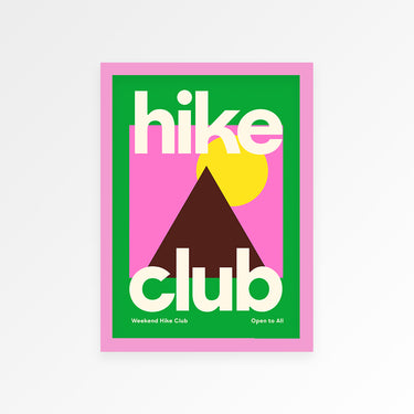 Hike Club Print