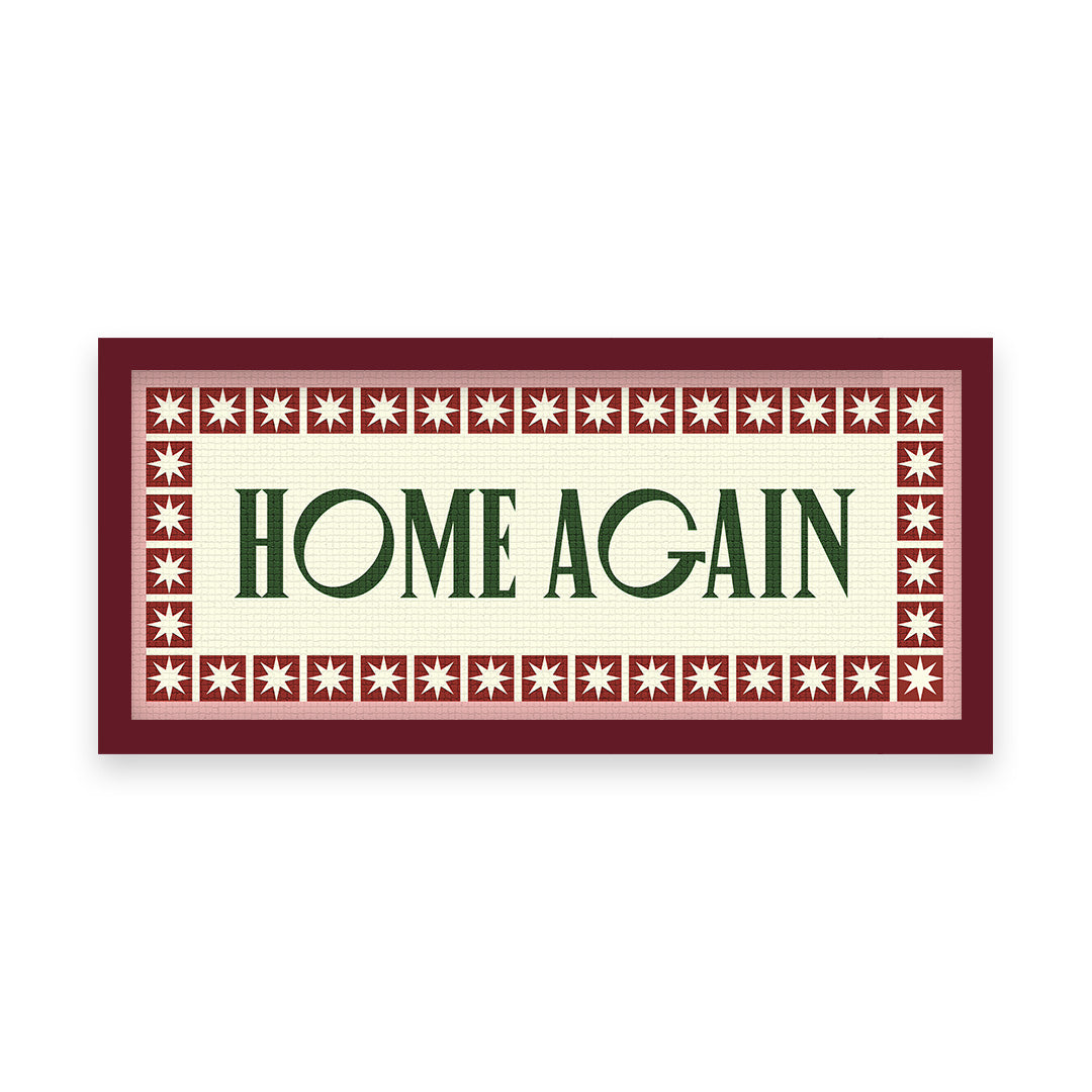 Home Again Panoramic Framed Print