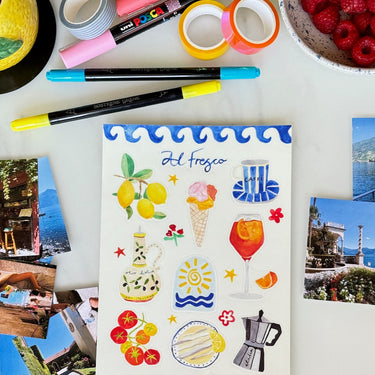 ALFRESCO SUMMER STICKER SHEET