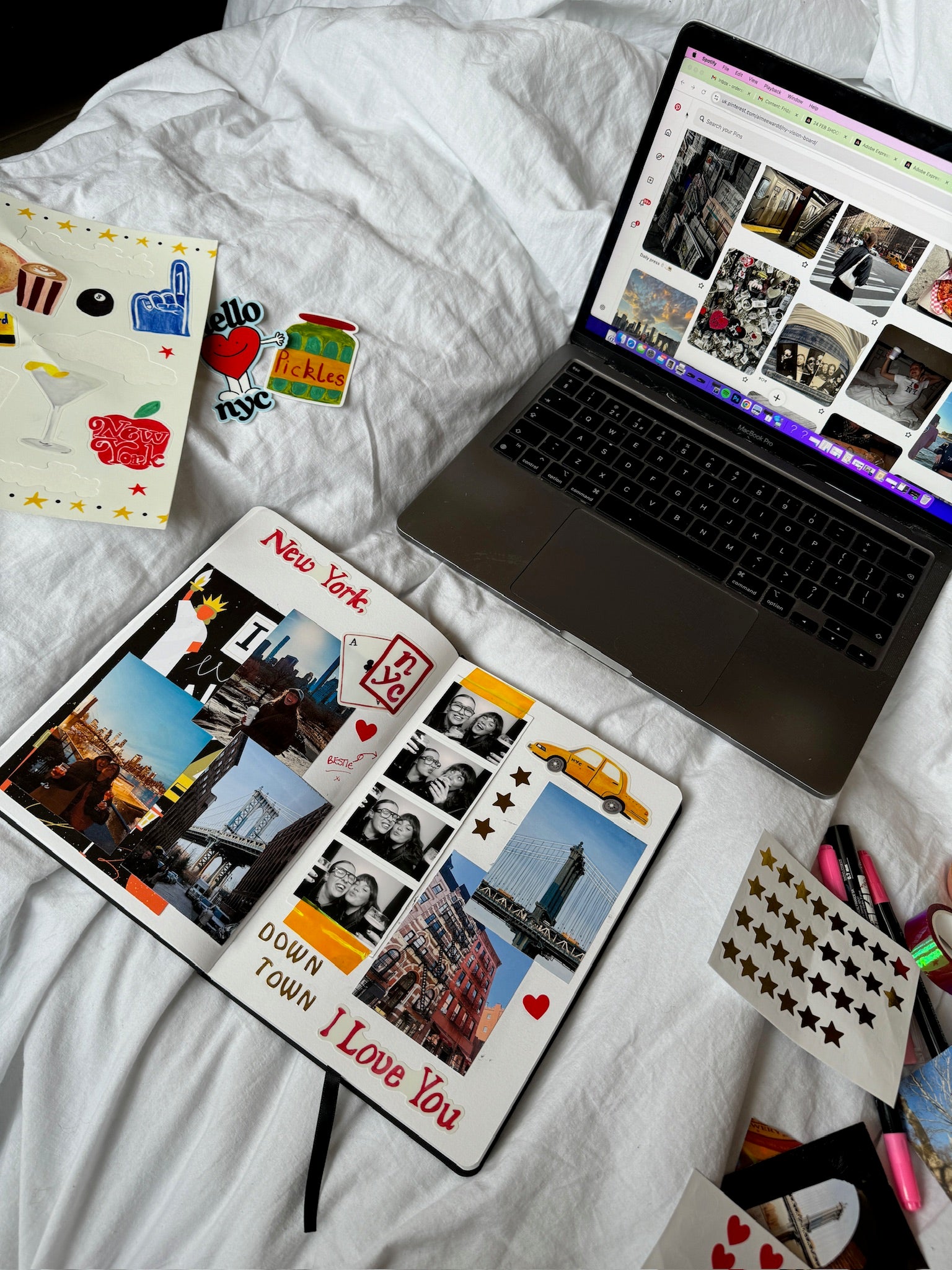 NEW YORK STICKER SHEET