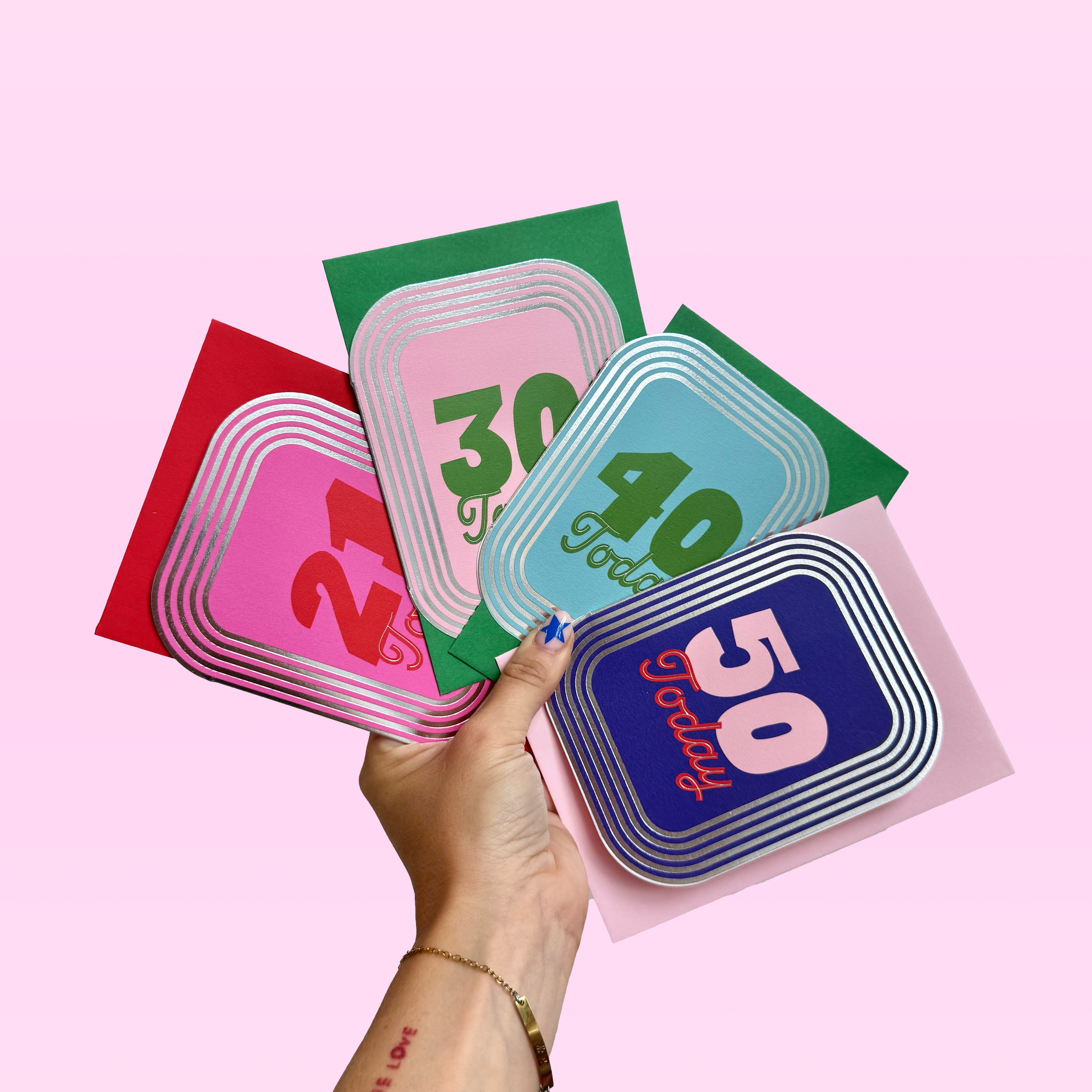 50 Age Birthday Card