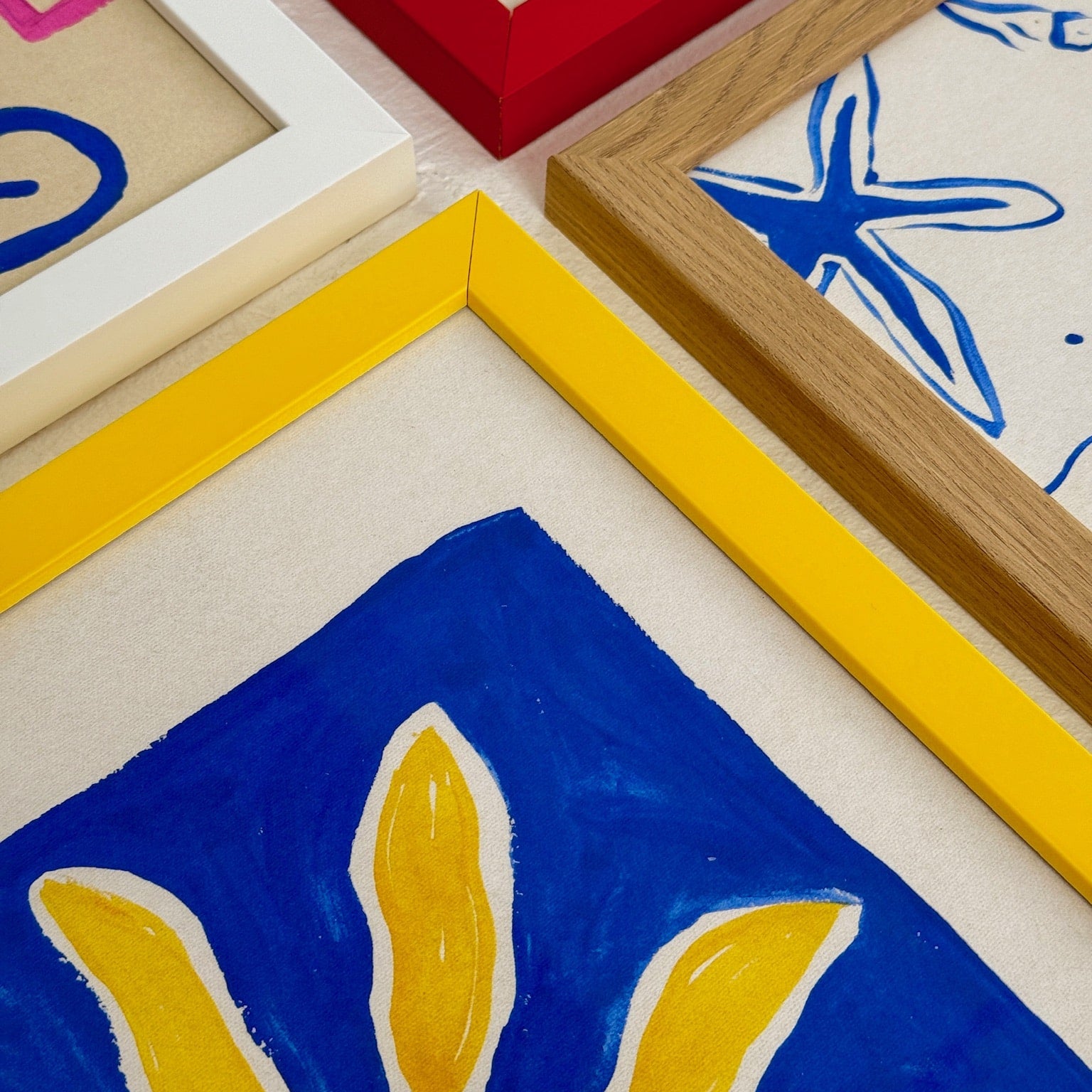 YELLOW WOOD FRAME