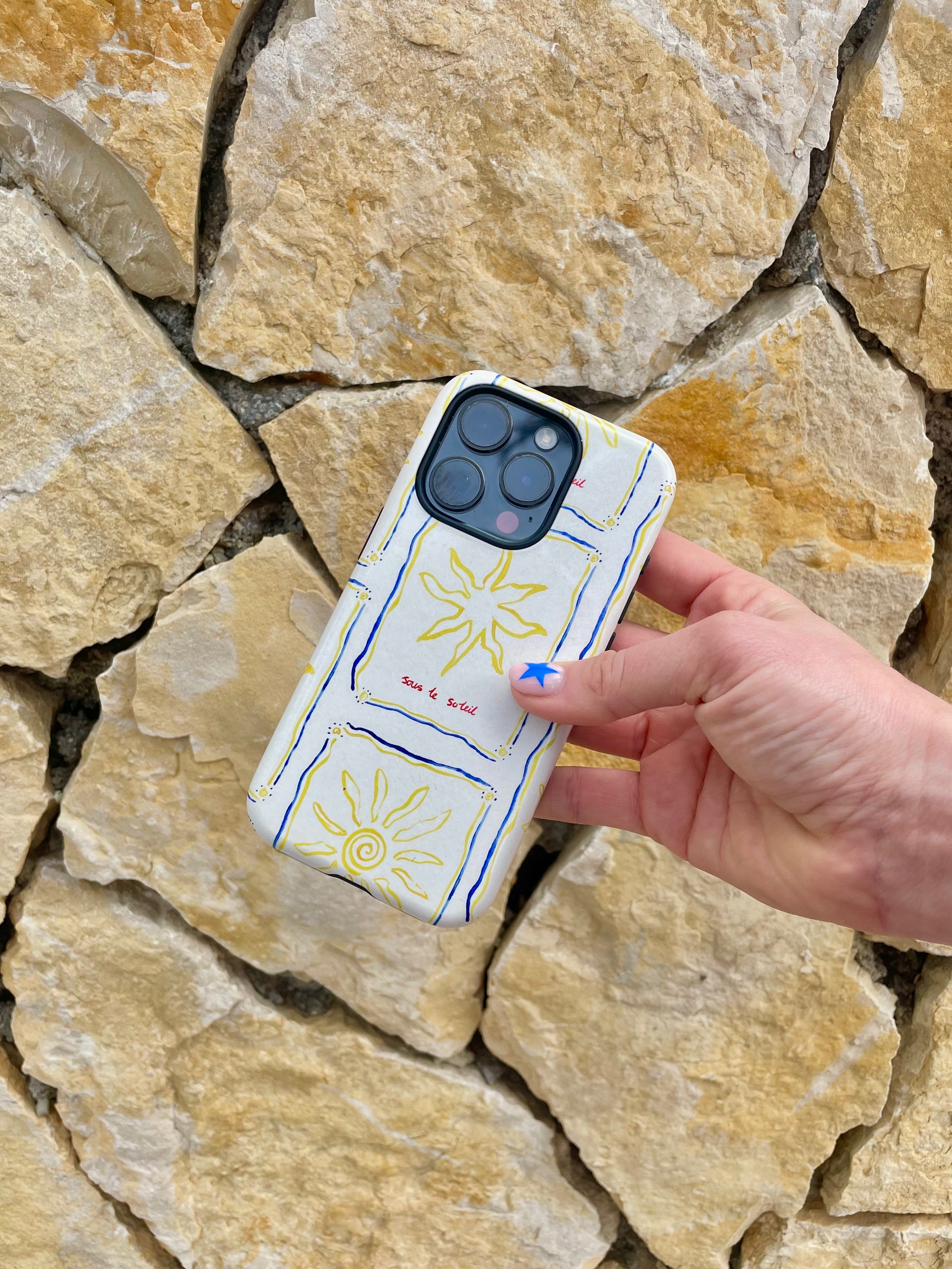 Sous Le Soleil Tough Phone Case