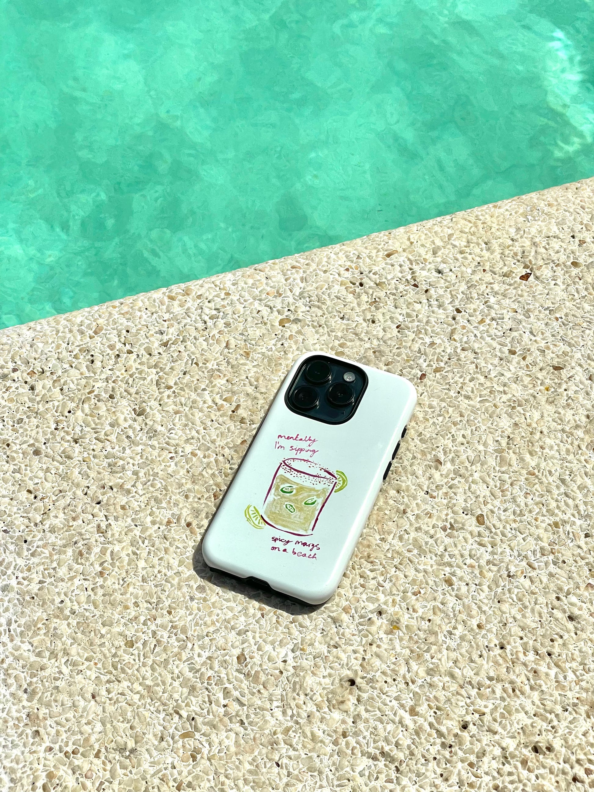 Sippin Spicy Margs Tough Phone Case