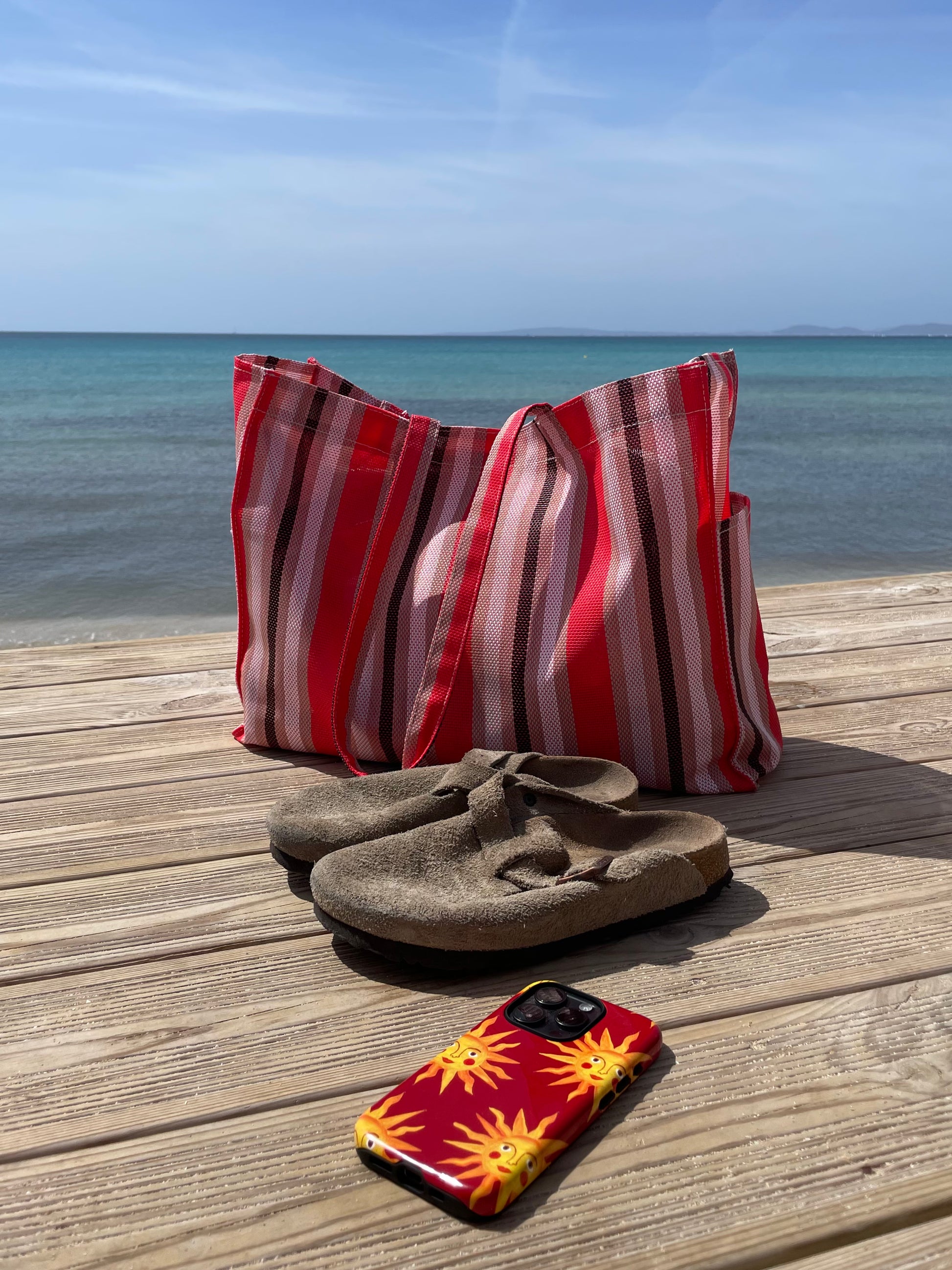 Summer Sun Tough Phone Case Red