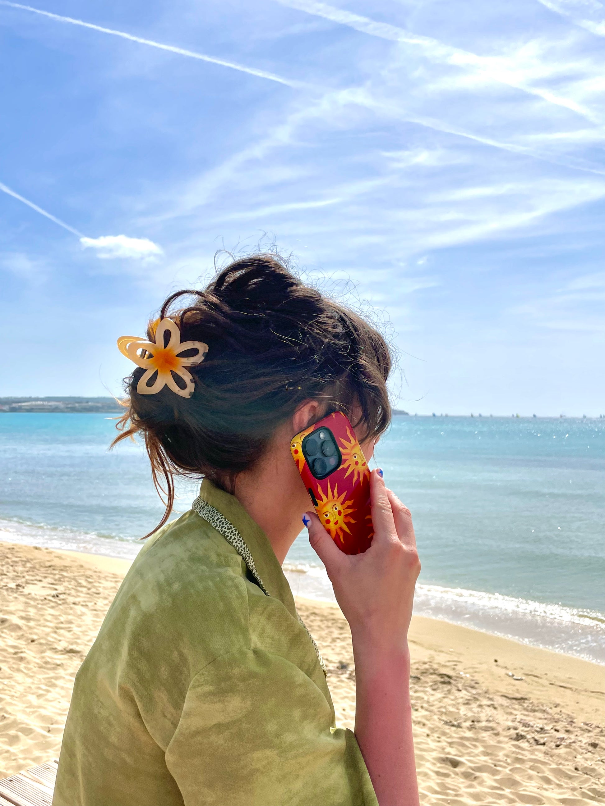 Summer Sun Tough Phone Case Red