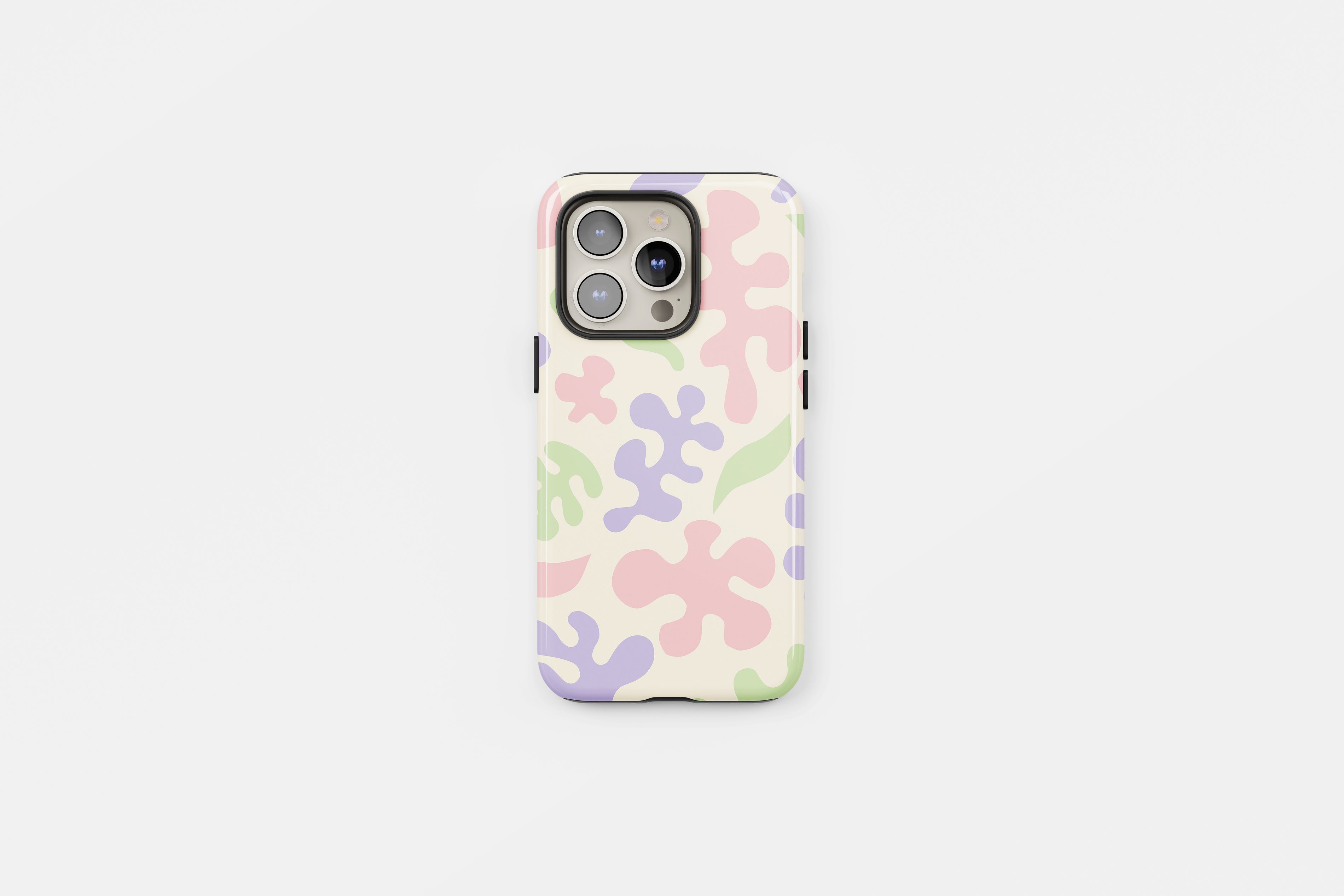 Abstract Matisse Inspired Tough Phone Case Pastel