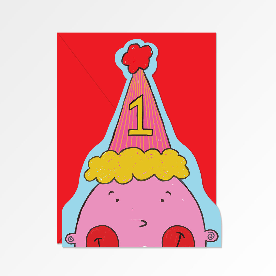 Kids 1st Birthday Card